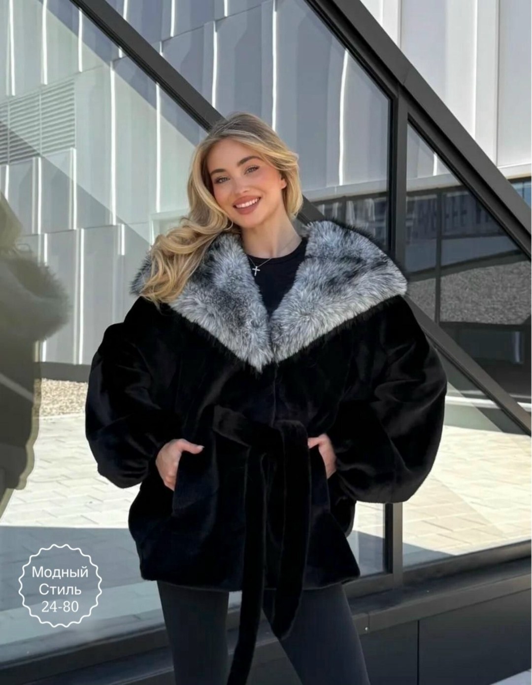 шуба летучая мышь,норковая шуба летучая мышь,шуба норковая летучая мышь с капюшоном из чернобурки,шуба женская,шуба норковая "летучая мышь" с капюшоном