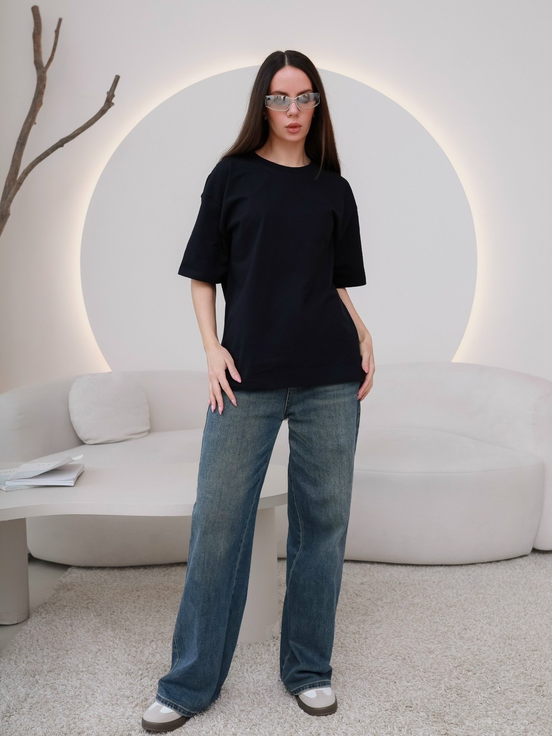 футболка женская оверсайз,футболка женская базовая оверсайз,футболка оверсайз,голубая футболка оверсайз,женская футболка