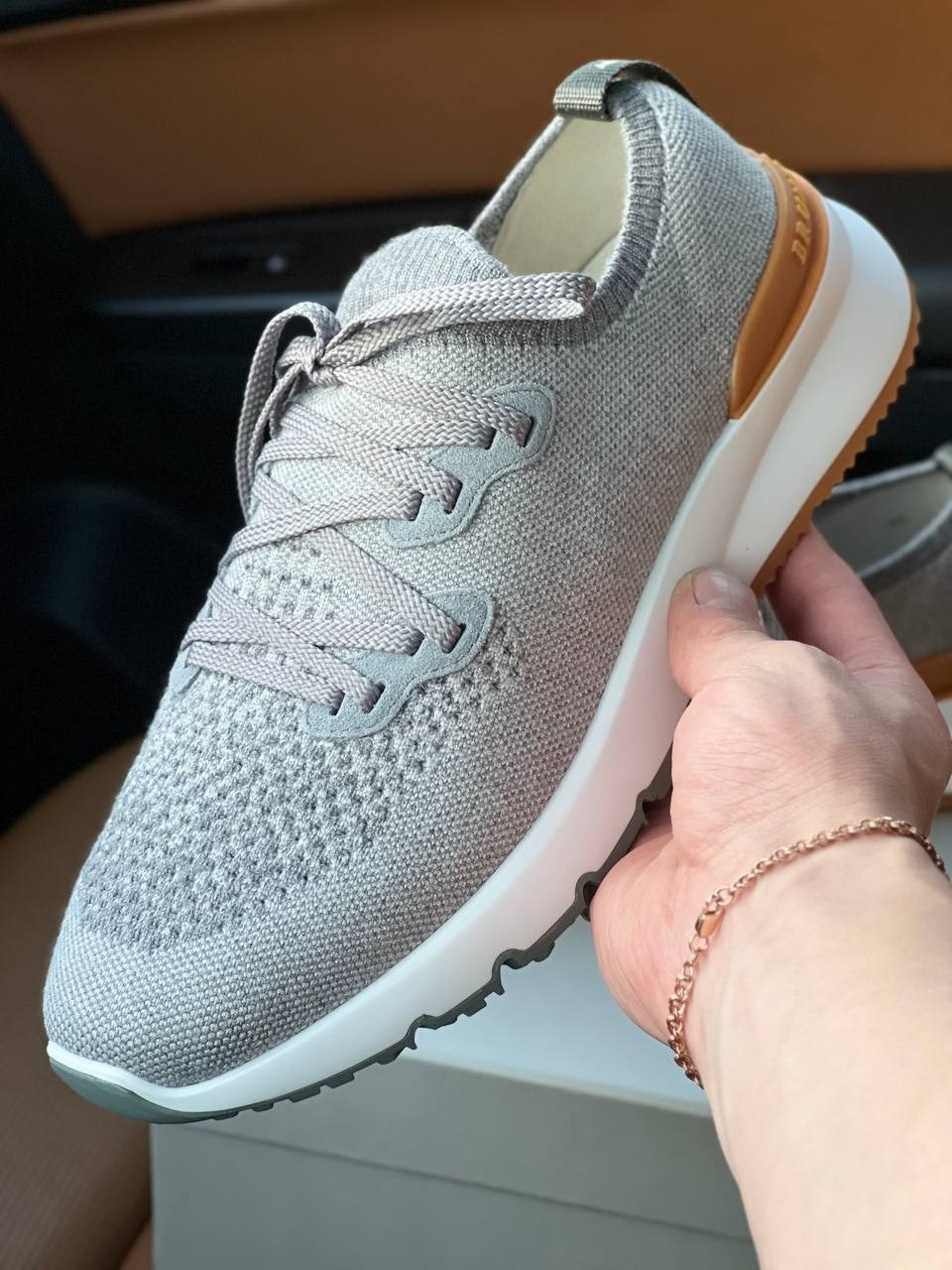 кроссовки текстильные brunello cucinelli,кроссовки brunello cucinelli,серые кроссовки brunello cucinelli,,серые brunello cucinelli кроссовки текстильные