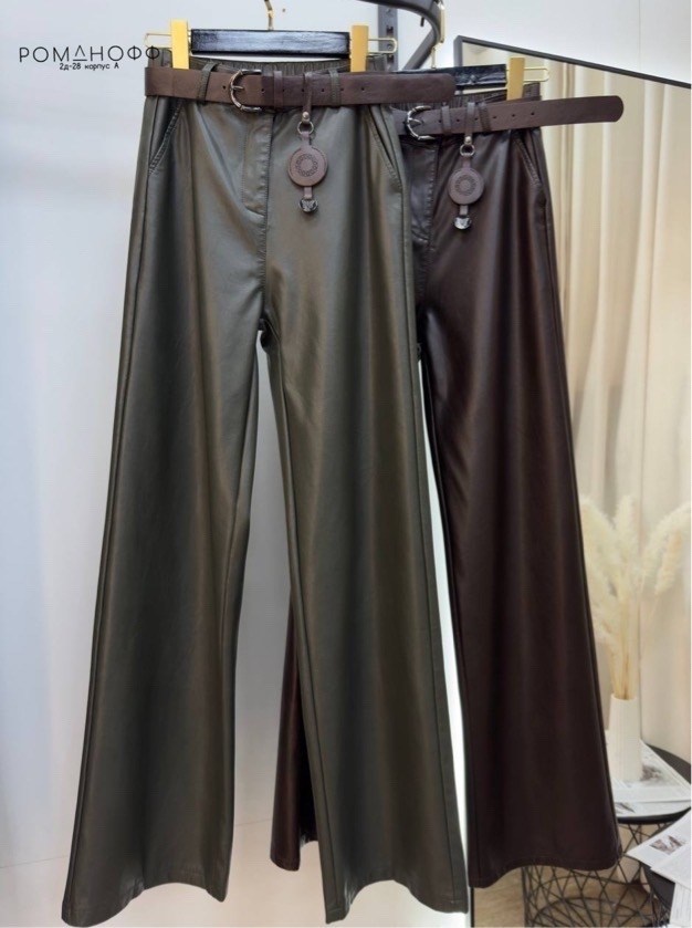 брюки кожаные палаццо широкие утепленные ladiosa,брюки кожаные женские,брюки кожаные палаццо широкие утепленные ladiosa 151149424,брюки кожаные палаццо,брюки кожаные клеш классические
