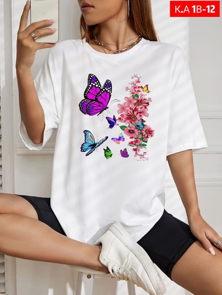 футболки женские с принтом,футболки женская,футболки оверсайз с принтами,футболка бабочка,майка с принтом бабочек