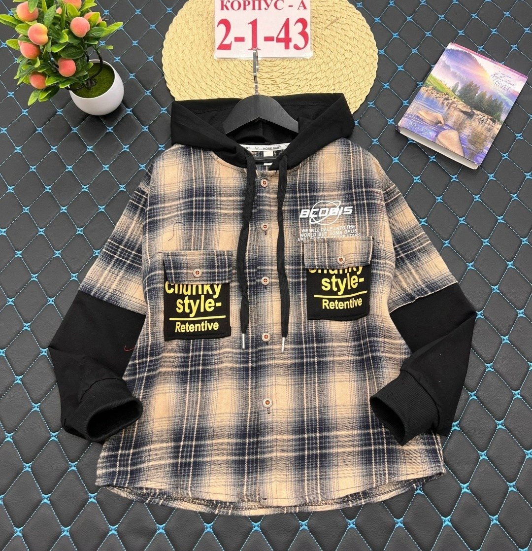 рубашка детская,рубашка в клетку с капюшоном,рубашка в клетку с капюшоном для мальчика,рубашка с капюшоном,рубашка для мальчика