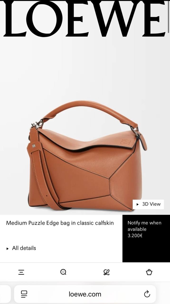 сумка,сумка loewe,loewe puzzle bag,сумки женская,сумка loewe puzzle