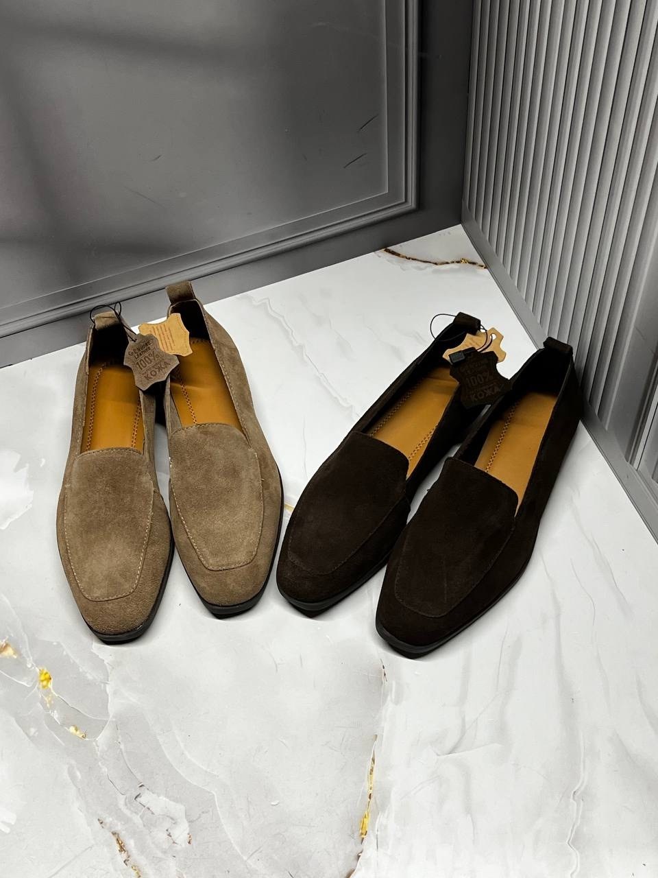 ,замшевые лоферы,лоферы коричневые,лоферы из натуральной замши,лоферы замшевые женские