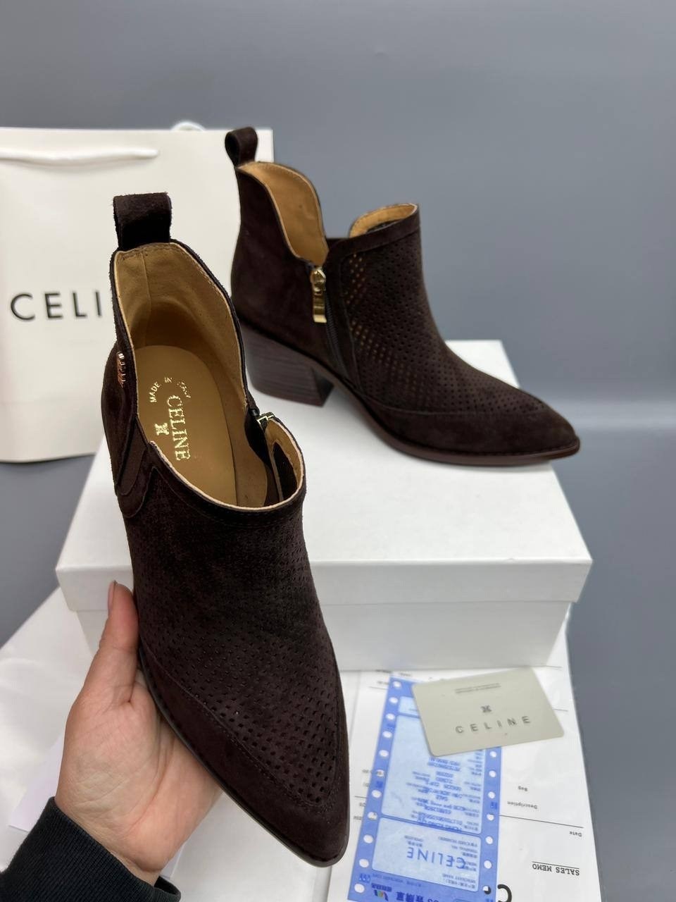 ботильоны celine,ботильоны женские,ботинки celine,сапоги celine,