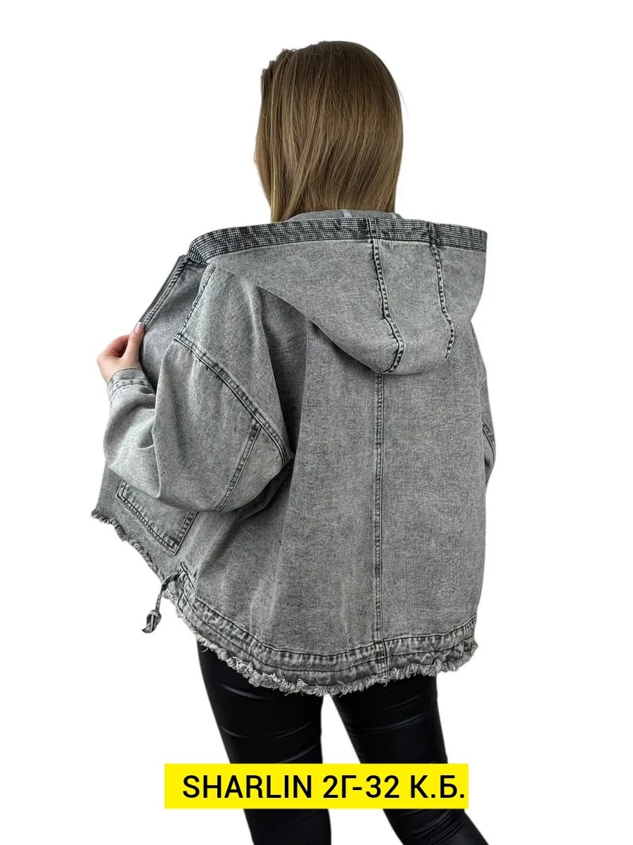 джинсовая куртка,женская джинсовая куртка,джинсовая куртка джинсовка бомбер sln 417455778,женская джинсовая куртка с капюшоном,куртка джинсовая с карманами