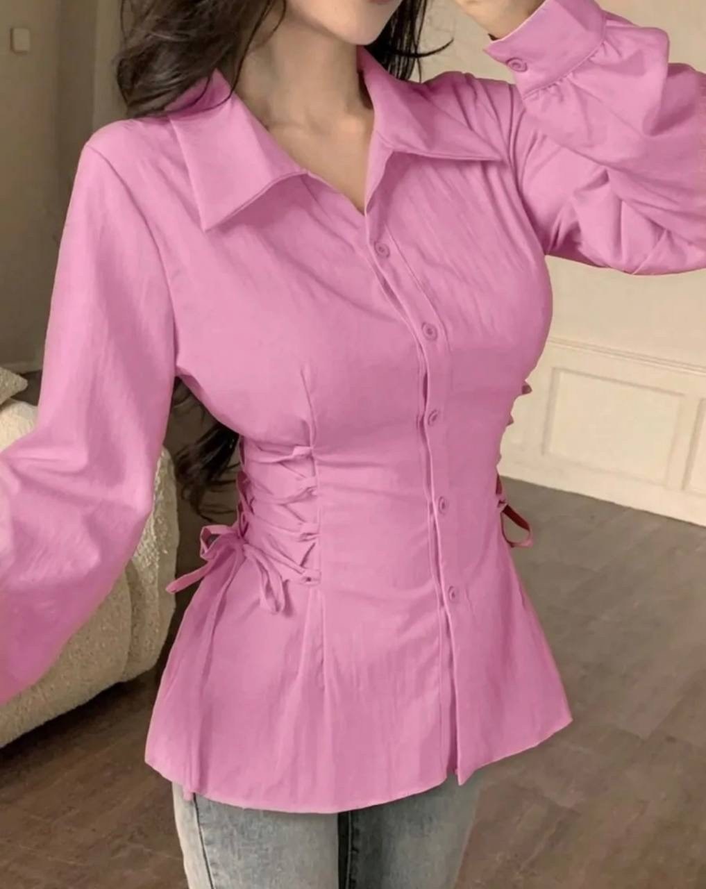 рубашка женская,стильная рубашка,женские блузки,рубашка красная,рубашка