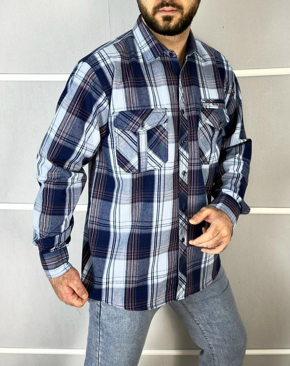 рубашка мужская,рубашка рубашка мужская,теплая рубашка в клетку westhero 122052187,рубашка,рубашка мужская в клетку
