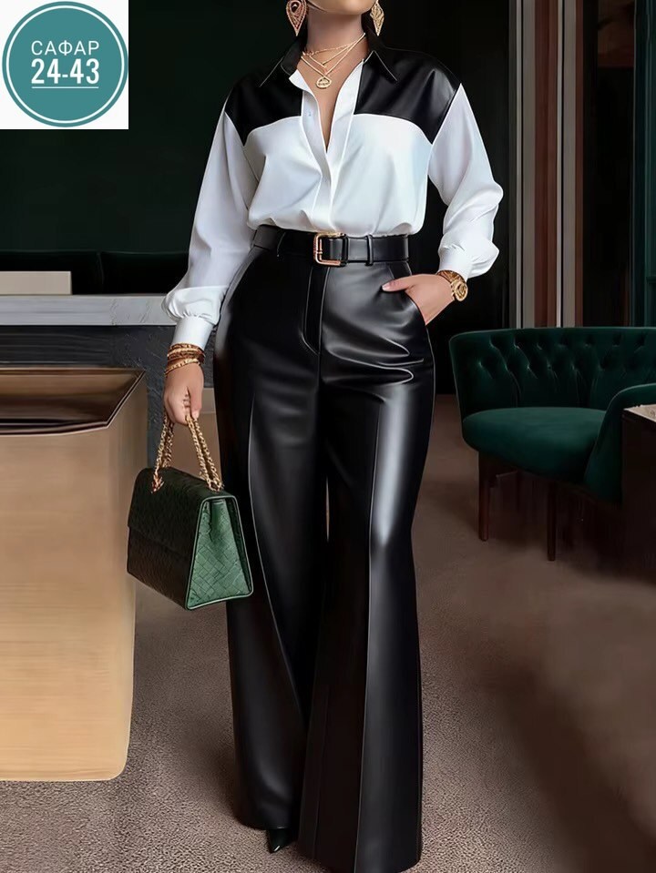 модные брюки,женские брюки кожаные,кожаные штаны,женские классические брюки