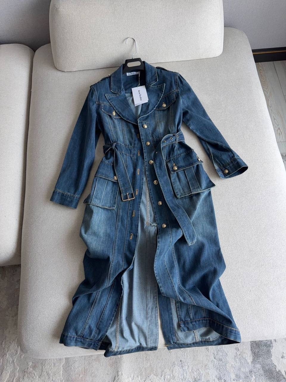 джинсовый плащ,джинсовый тренч,джинсовое пальто,джинсовый плащ женский