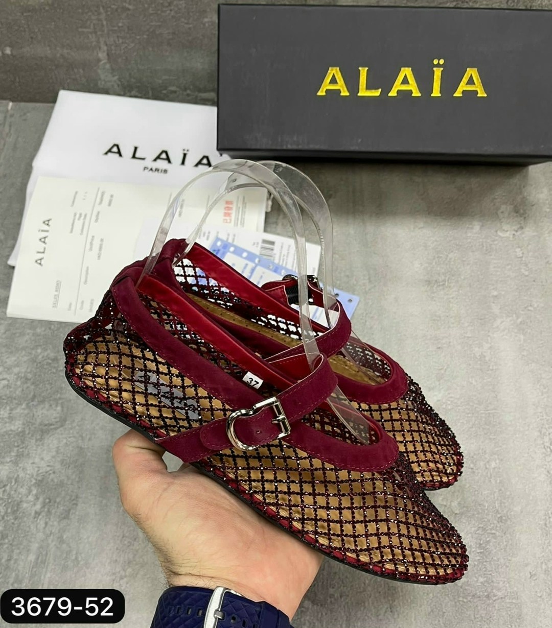 ,балетки сеточка, женская,балетки alaia,балетки в сетку