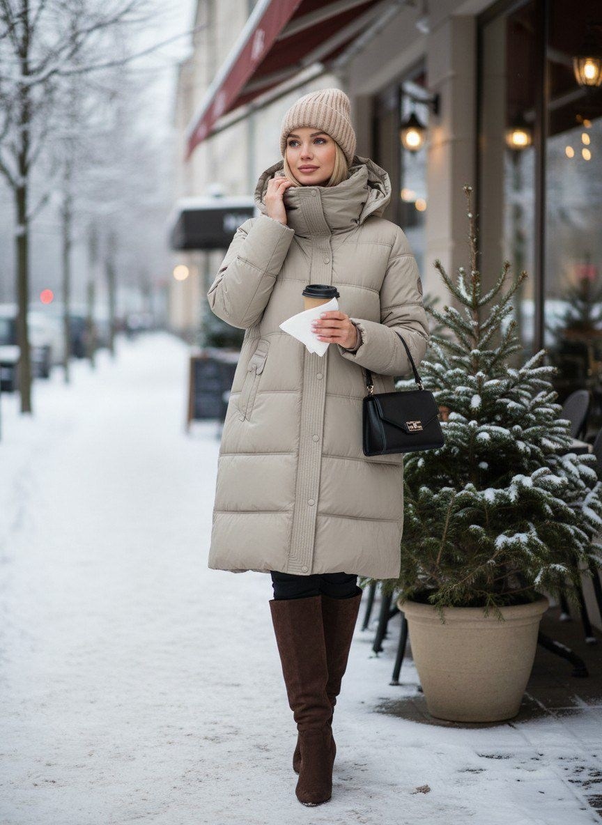 стильные пуховики,куртка женская зимняя,пуховик женский,пуховик женский зимний,удлиненная зимняя куртка