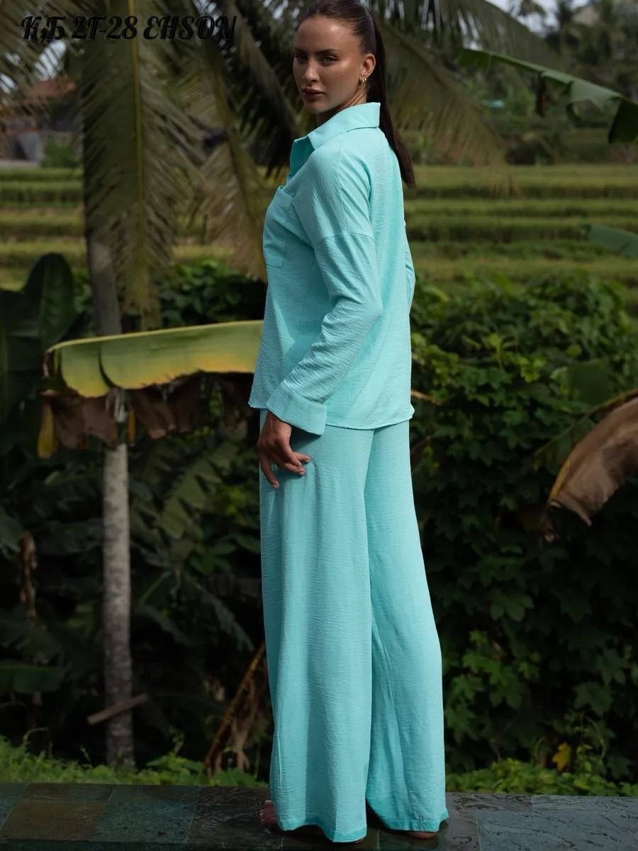 костюм с рубашкой и брюками из мягчайшей ткани,костюм женский летний брючный,костюм жатка женский летний брючный,женский брючный костюм,летний брючный костюм