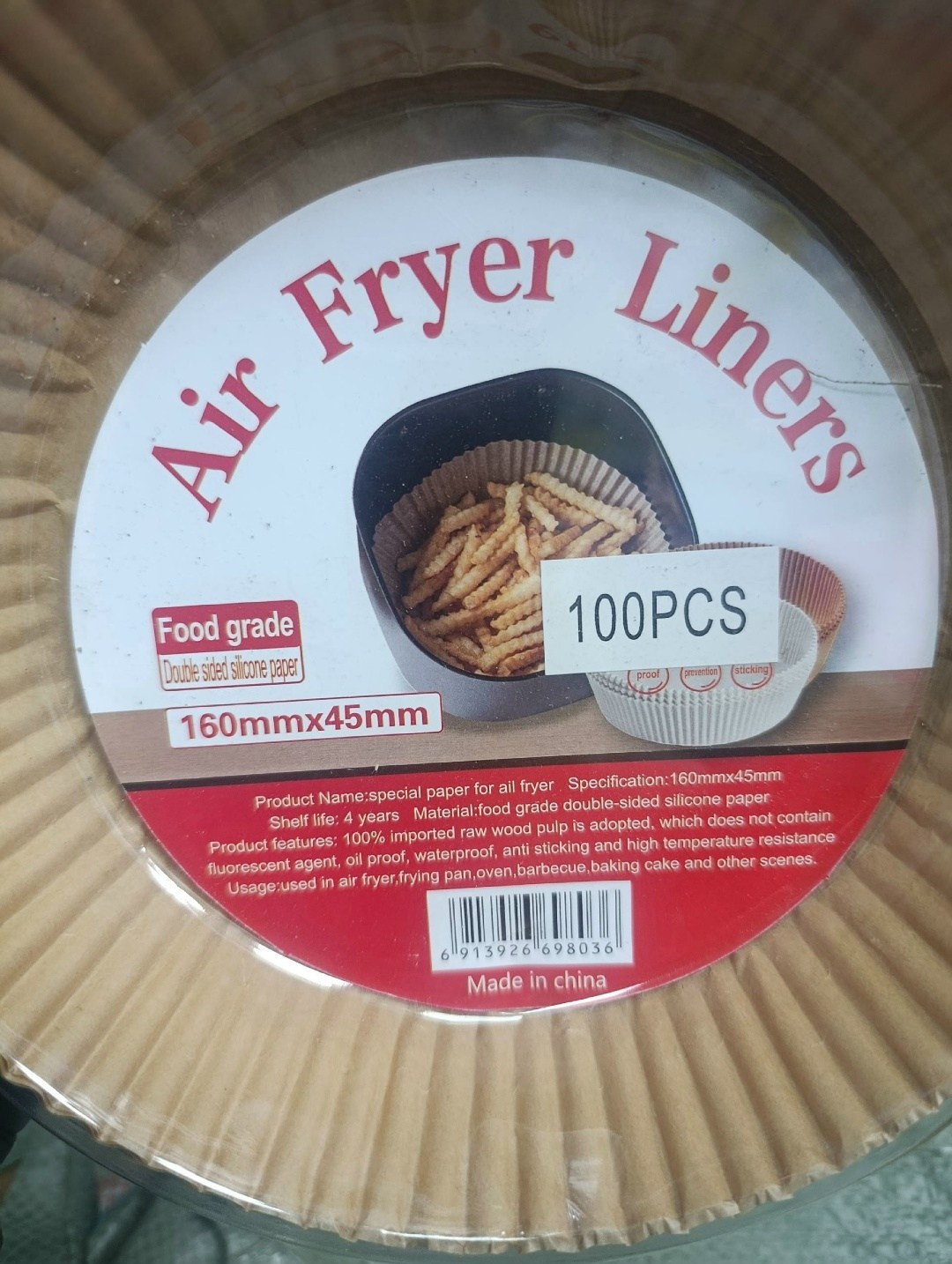 air fryer disposable paper liner,одноразовая бумажная антипригарная фритюрница,air fryer liner,automated deep fryer,airfryer baking paper 30cm