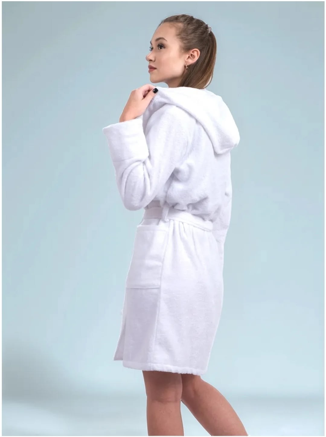 женский махровый халат,халат махровый женский с капюшоном белый,халат женский махровый с капюшоном,халат махровый белый,халат махровый