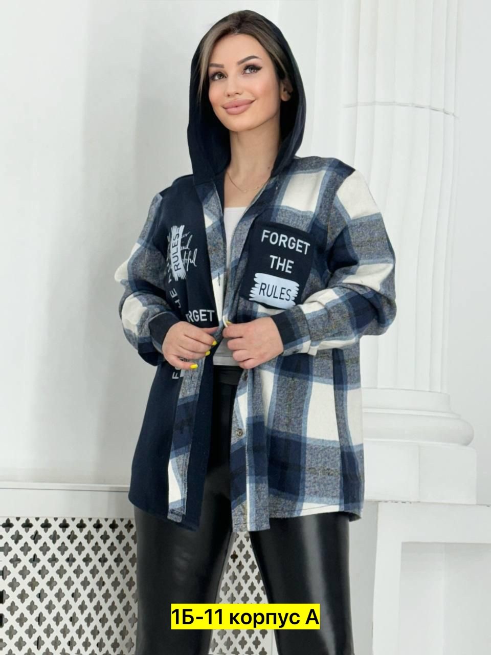 женская рубашка,худи оверсайз теплая в клетку удлиненная roza fashion,рубашка женская теплая,кофта женская,теплая кофта