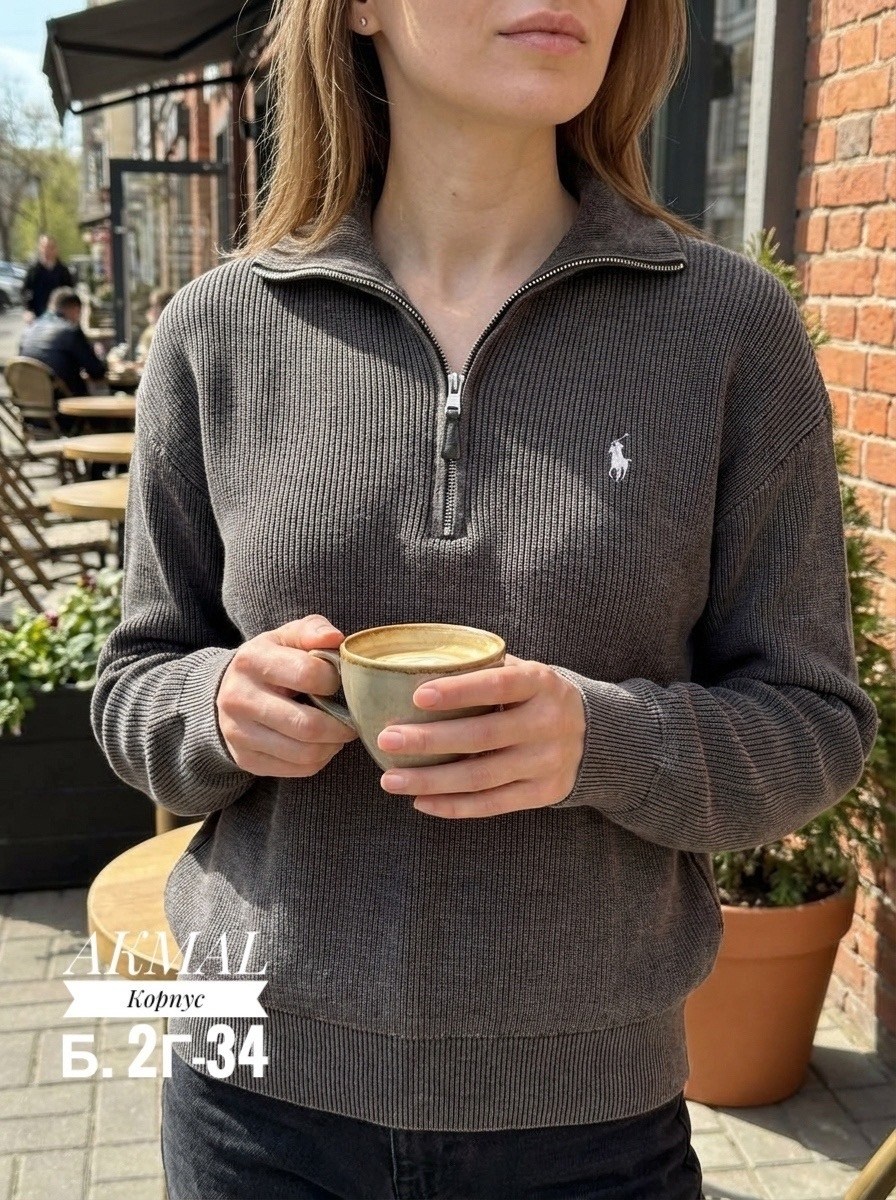 свитер с горлом на молнии оверсайз kk fashion,женская кофта,женский свитер,кофта,свитер
