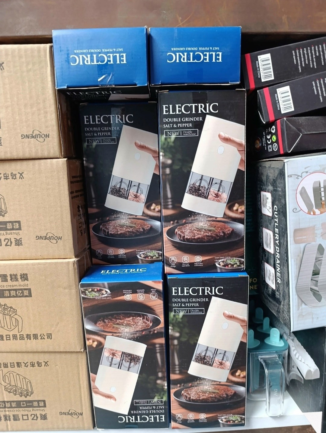 мельница для специи электрическая,электрическая мельница для специй huohou electric,электрическая точилка для ножей,электромельница для специй,перцемолка электрическая