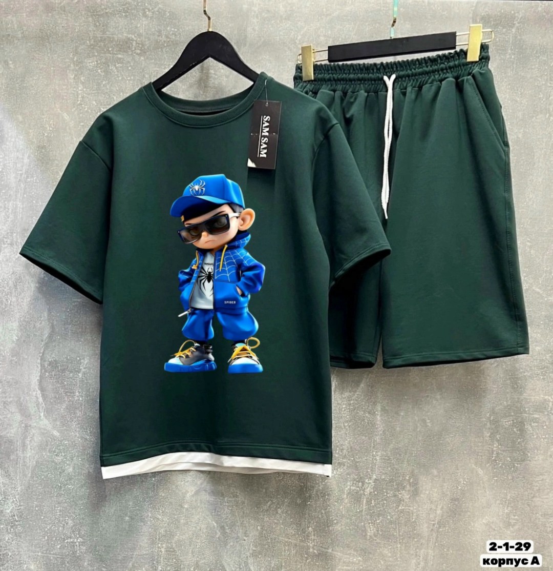костюм спортивный мужской, ,спортивные костюмы,спортивные костюмы для мужчин,костюм спортивный летний с футболкой и шортами