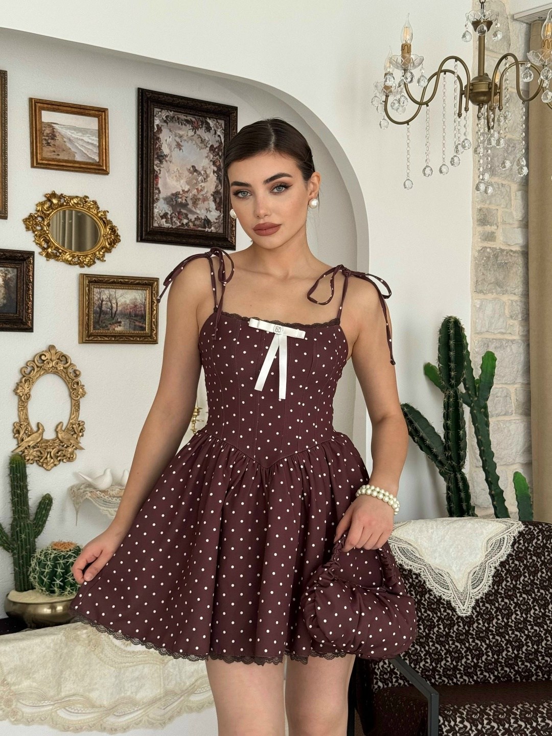 платья мини,платье на бретелях,платье с горошками,платье стиль,короткие платье