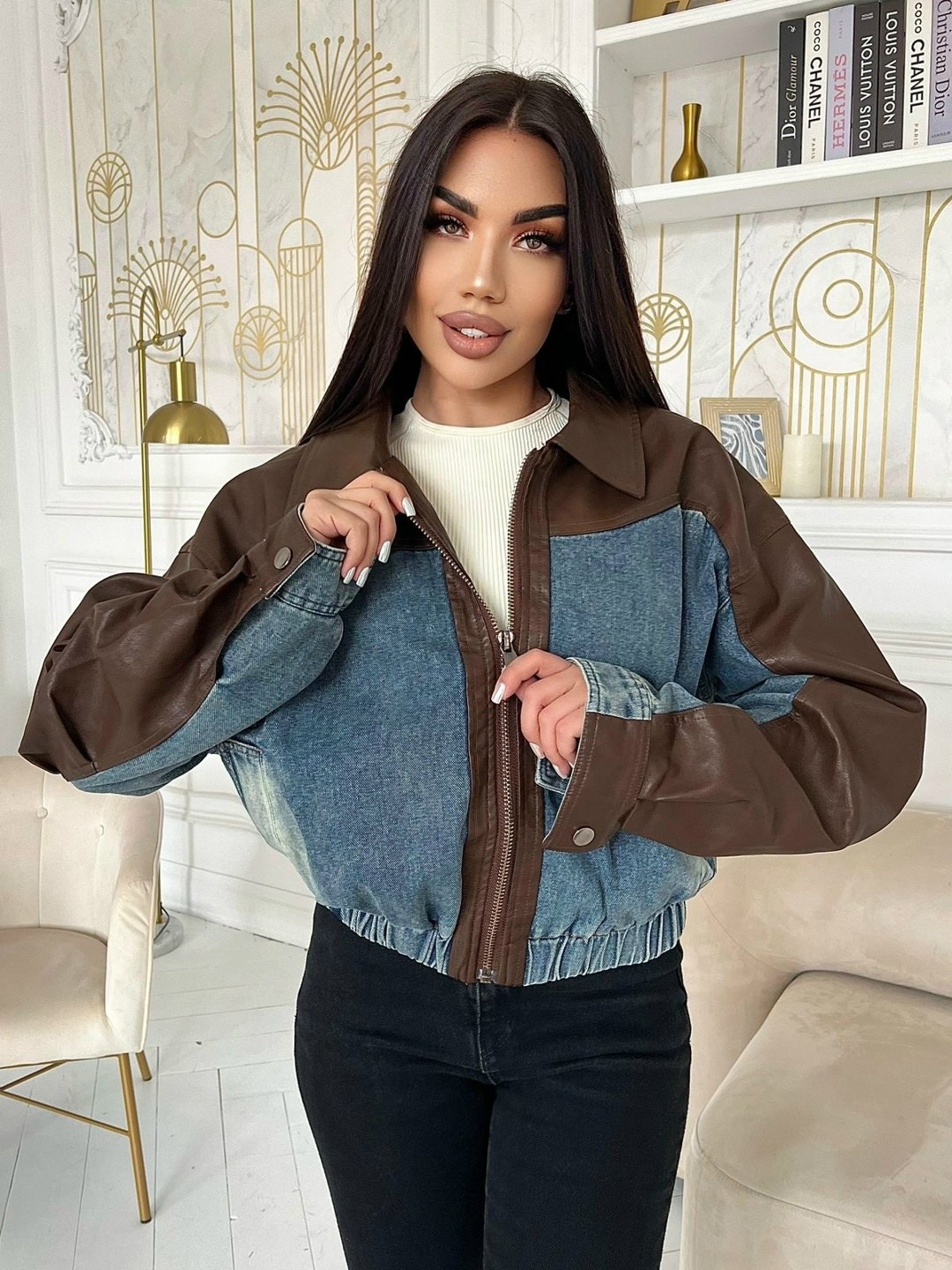 стильные куртки,куртка бомбер,женская куртка,куртка,куртка комбинированная