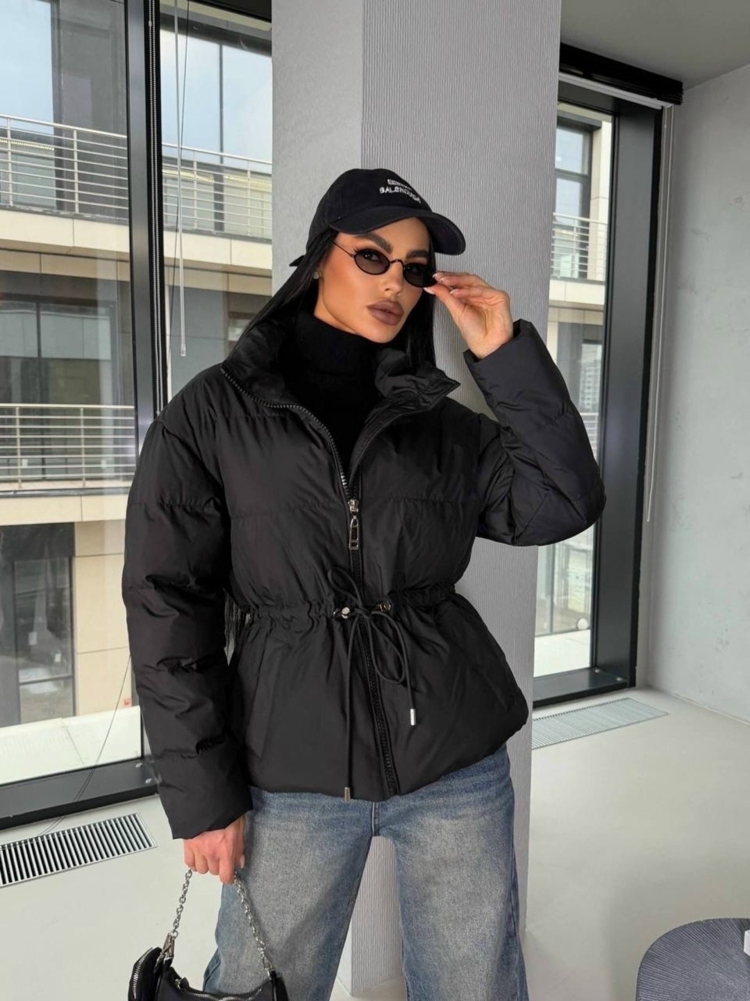 объемный пуховик,куртка стильная,куртка модная,куртка повседневная,женская зимняя куртка