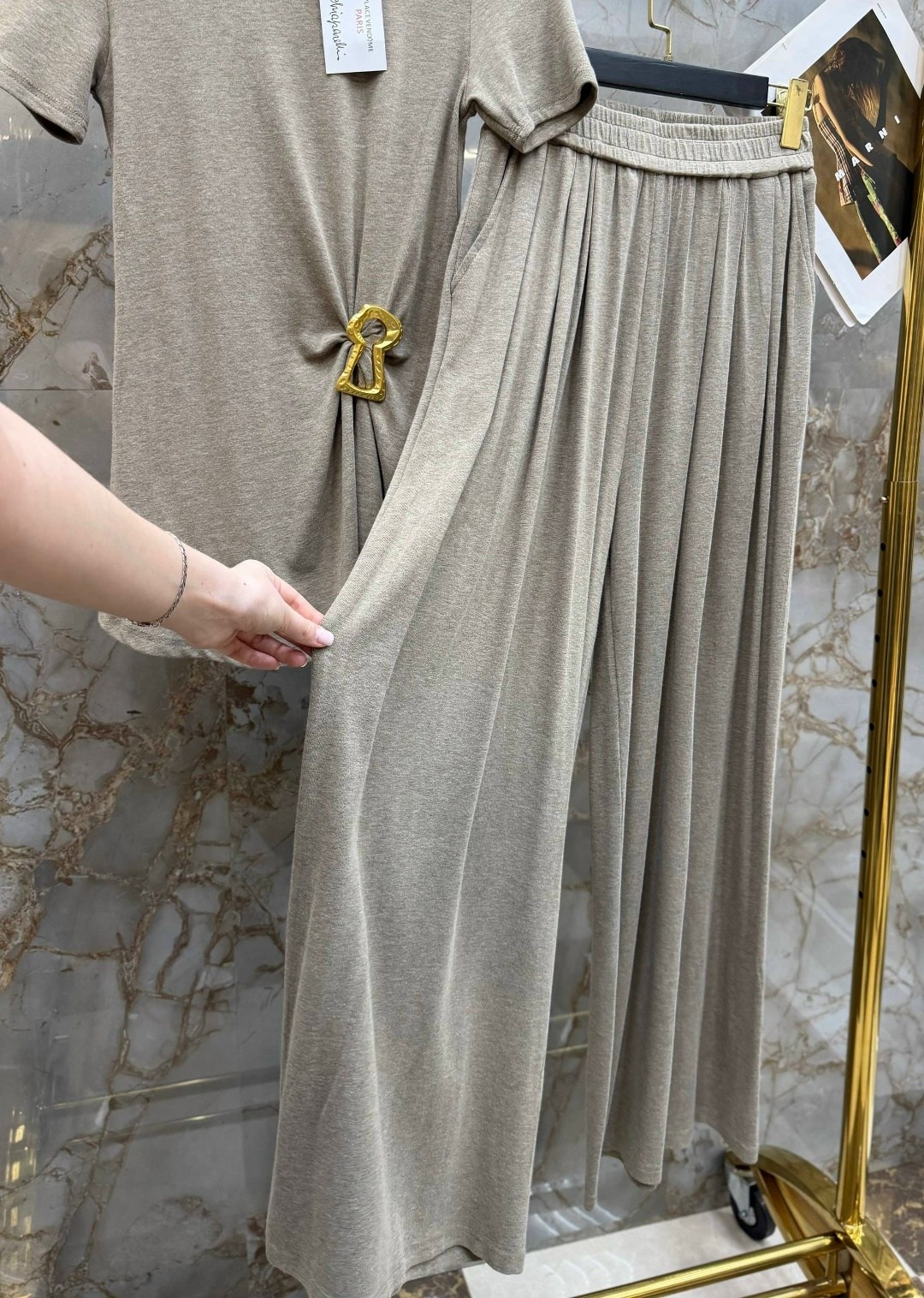 трикотажный костюм с плиссированной юбкой,вязаный костюм с юбкой,,костюм с юбкой женский,костюм