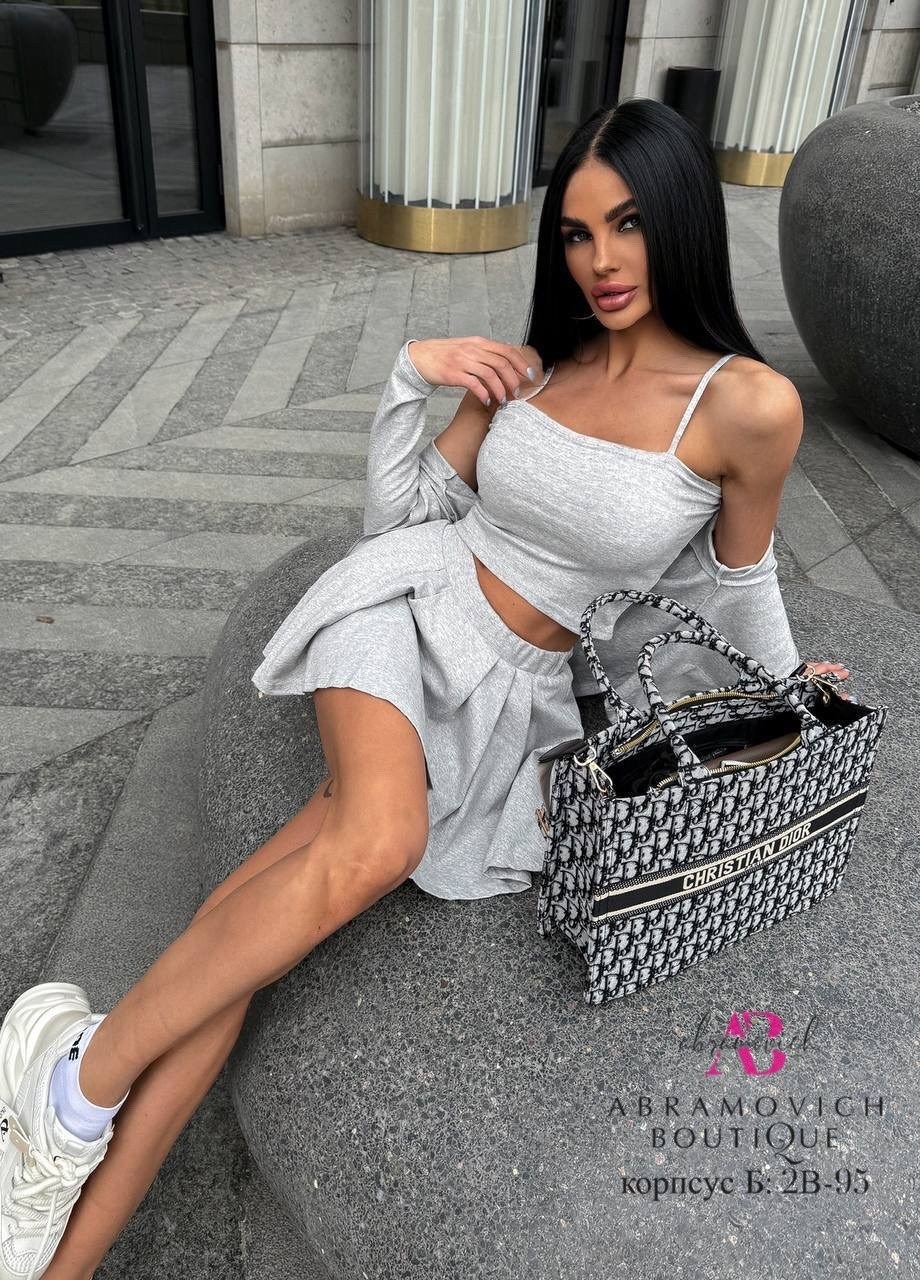 трикотажные костюмы,костюм с юбкой,костюм женский,костюм женский тройка,костюмчик