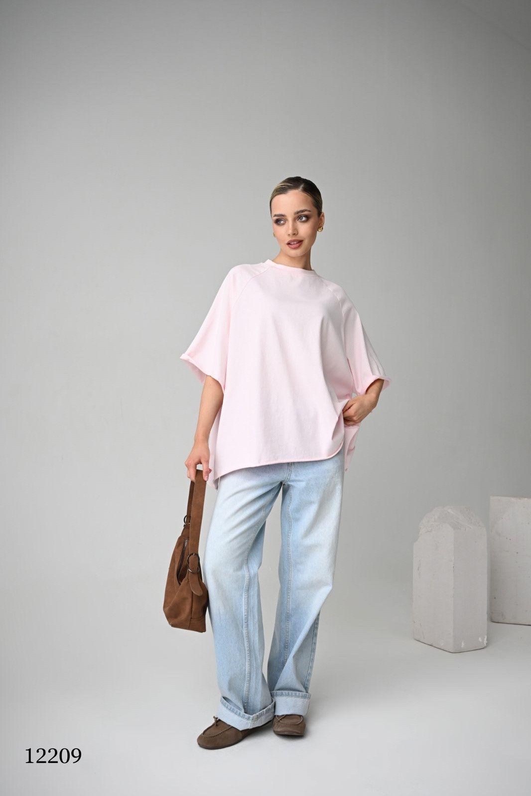 блуза персиковый sparada 08929292,футболка оверсайз,футболка розовая оверсайз,блуза карди персиковый,футболки оверсайз женские