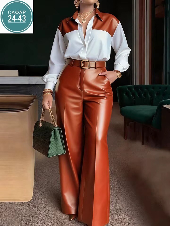 модные брюки,женские брюки кожаные,кожаные штаны,женские классические брюки