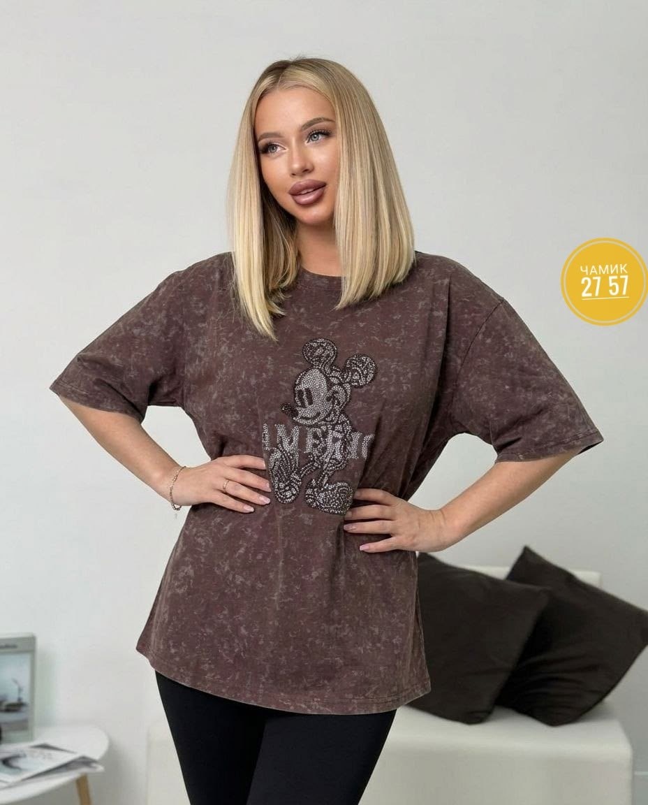 женская футболка,футболки женская оверсайз,футболки женские больших размеров,футболка варенка оверсайз miss diva,футболка больших размеров для женщин