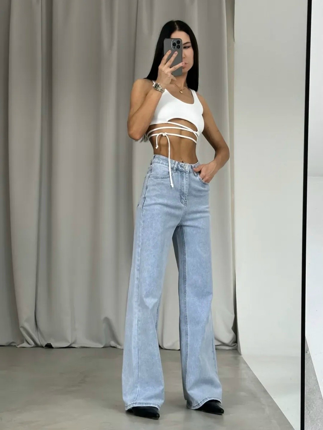 женские джинсы,джинсы женские широкие,джинсы хлопок,джинсы широкие eliff,джинсы женские палаццо