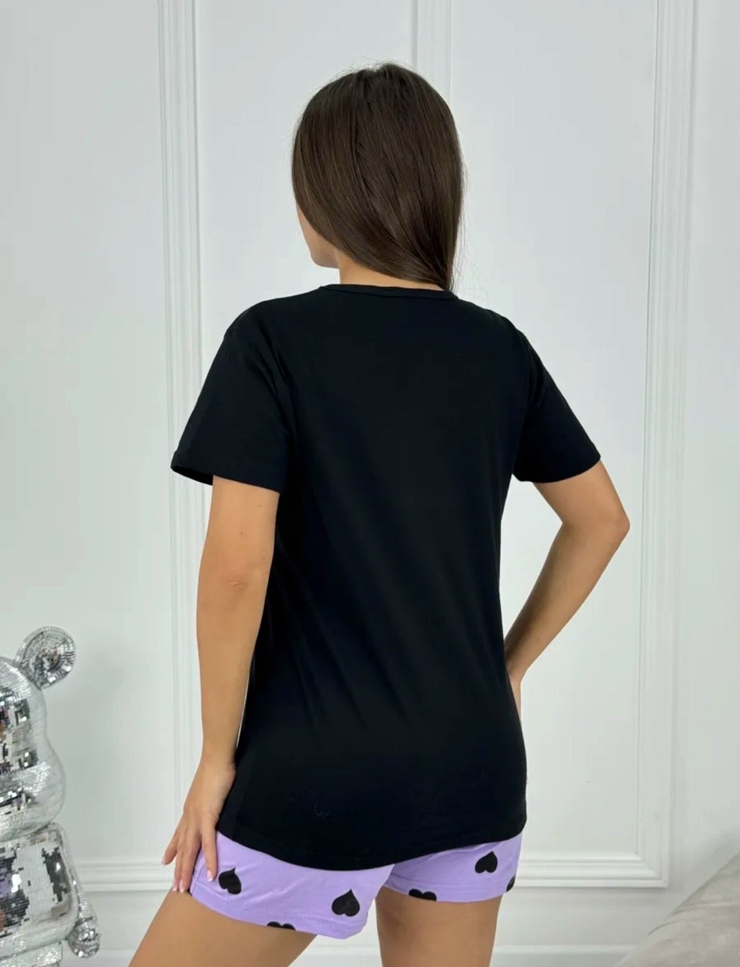 женские пижамы,пижама женская с шортами домашняя одежда,женская пижама с шортами,пижама черный,пижама женская с шортами костюм домашний
