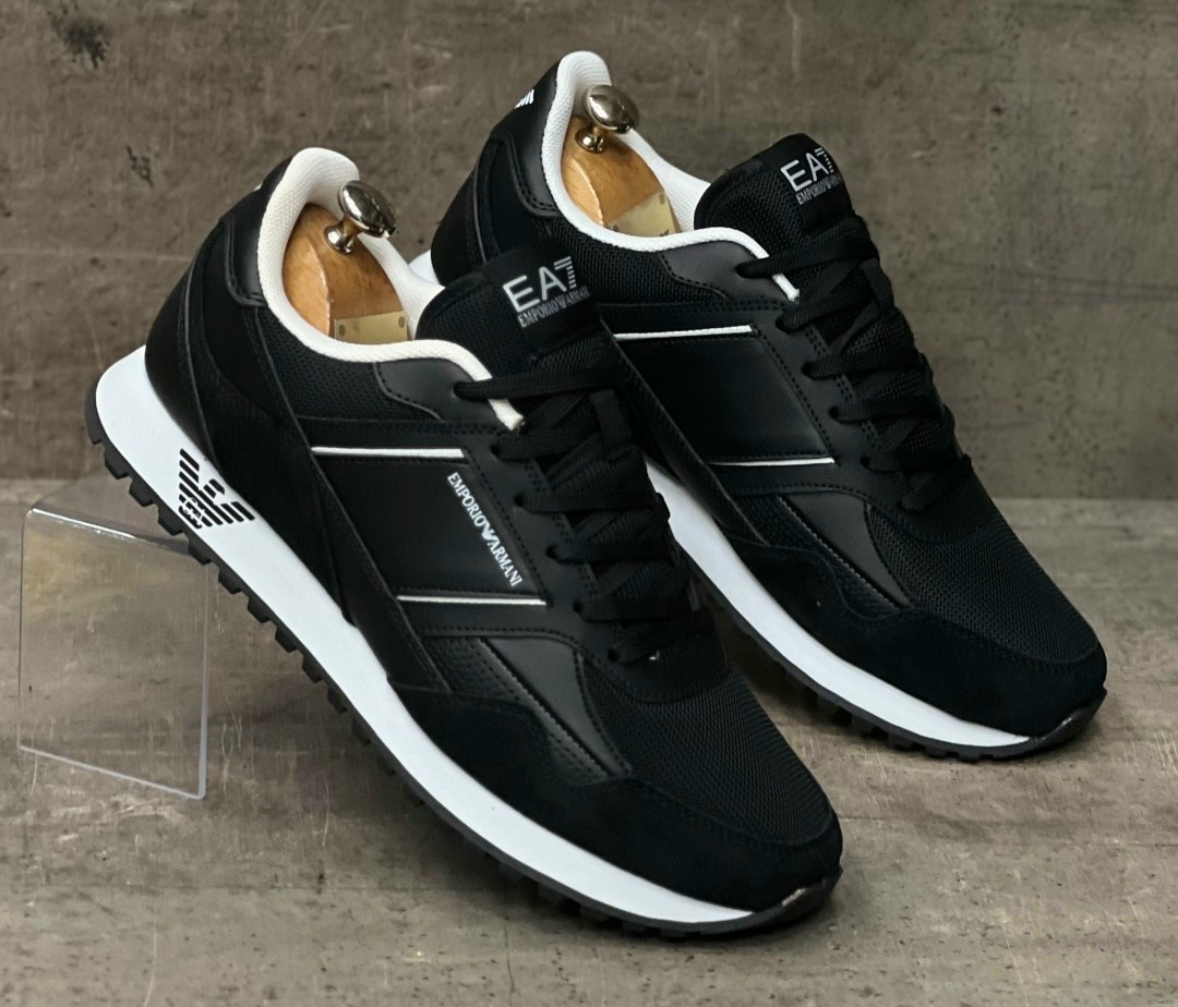 мужские кроссовки,кроссовки,кроссовки мужские armani,кроссовки emporio armani,черные кроссовки emporio armani