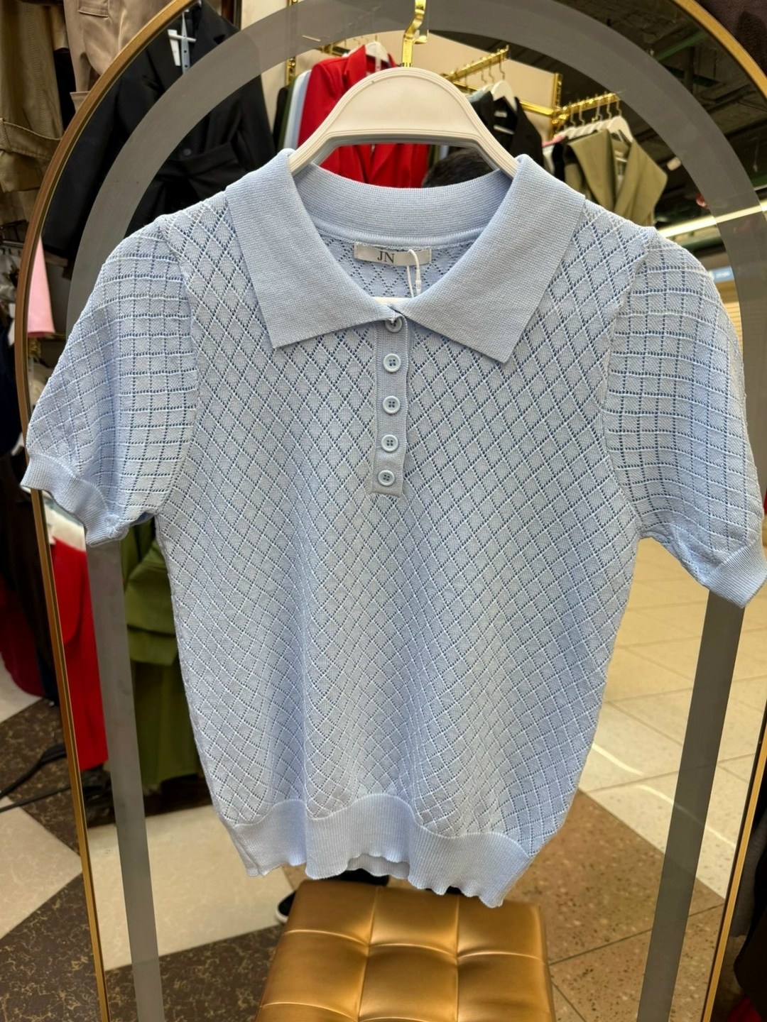 трикотажное поло,кофточки,свитер поло,поло,поло синее