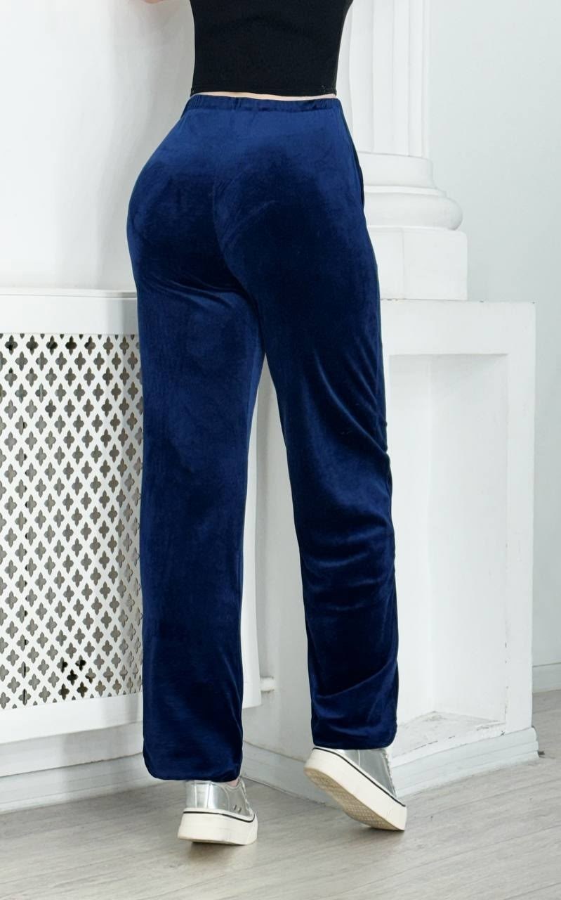женские брюки из велюра,брюки велюровые великан,брюки велюровые великан aim rashty,брюки велюровые женские,брюки велюровые великан aim rashty цвет темно-синий