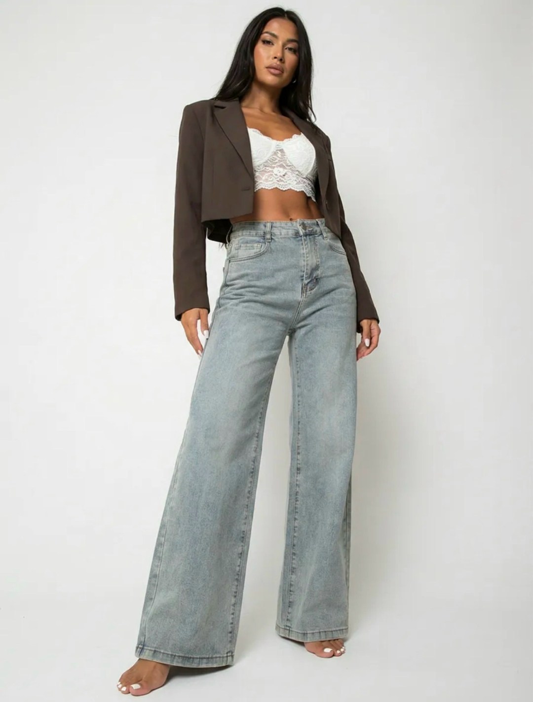 джинсы стильные,широкие джинсы,джинсы модные,джинсы кэжуал,джинсы палаццо