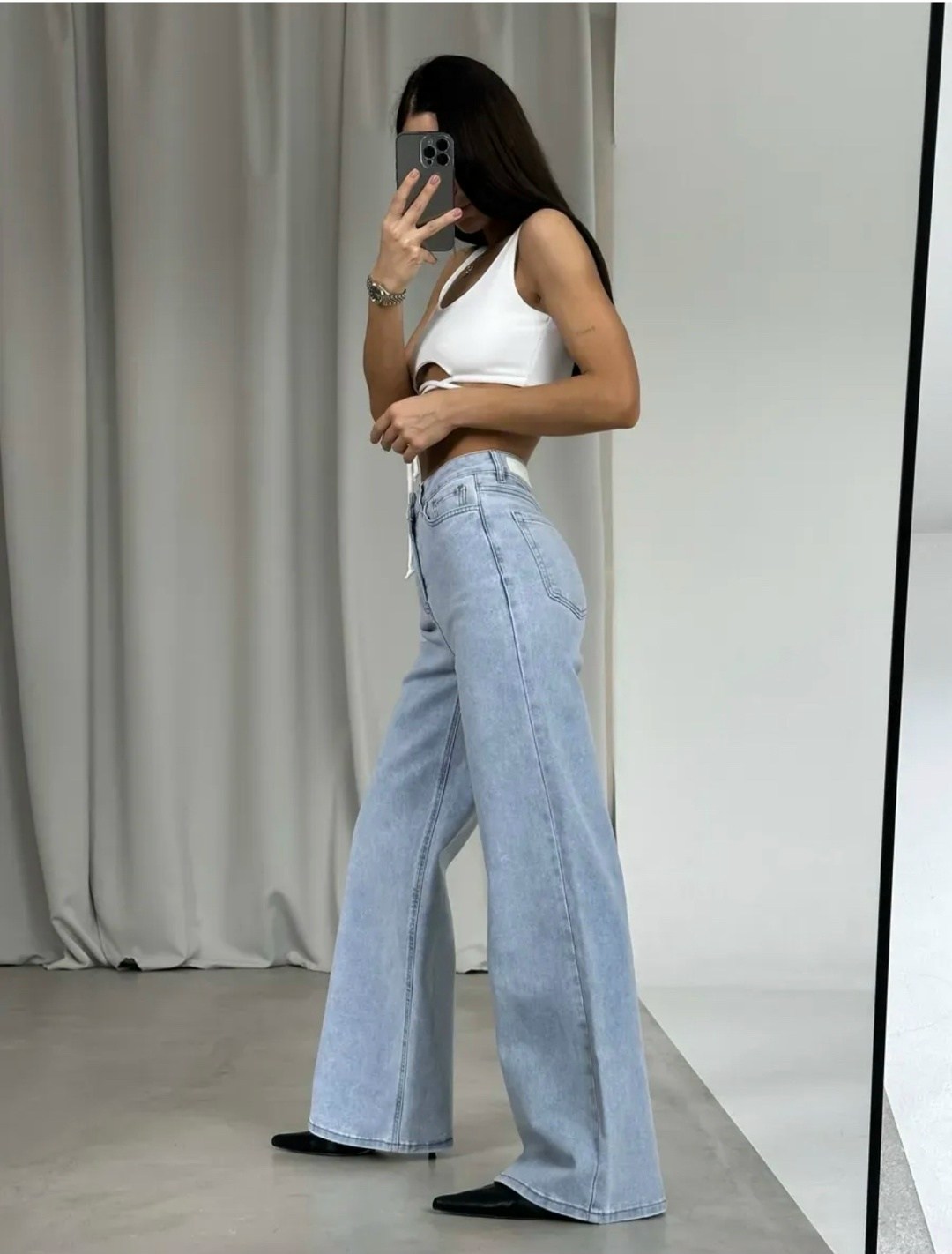 женские джинсы,джинсы женские широкие,джинсы хлопок,джинсы широкие eliff,джинсы женские палаццо