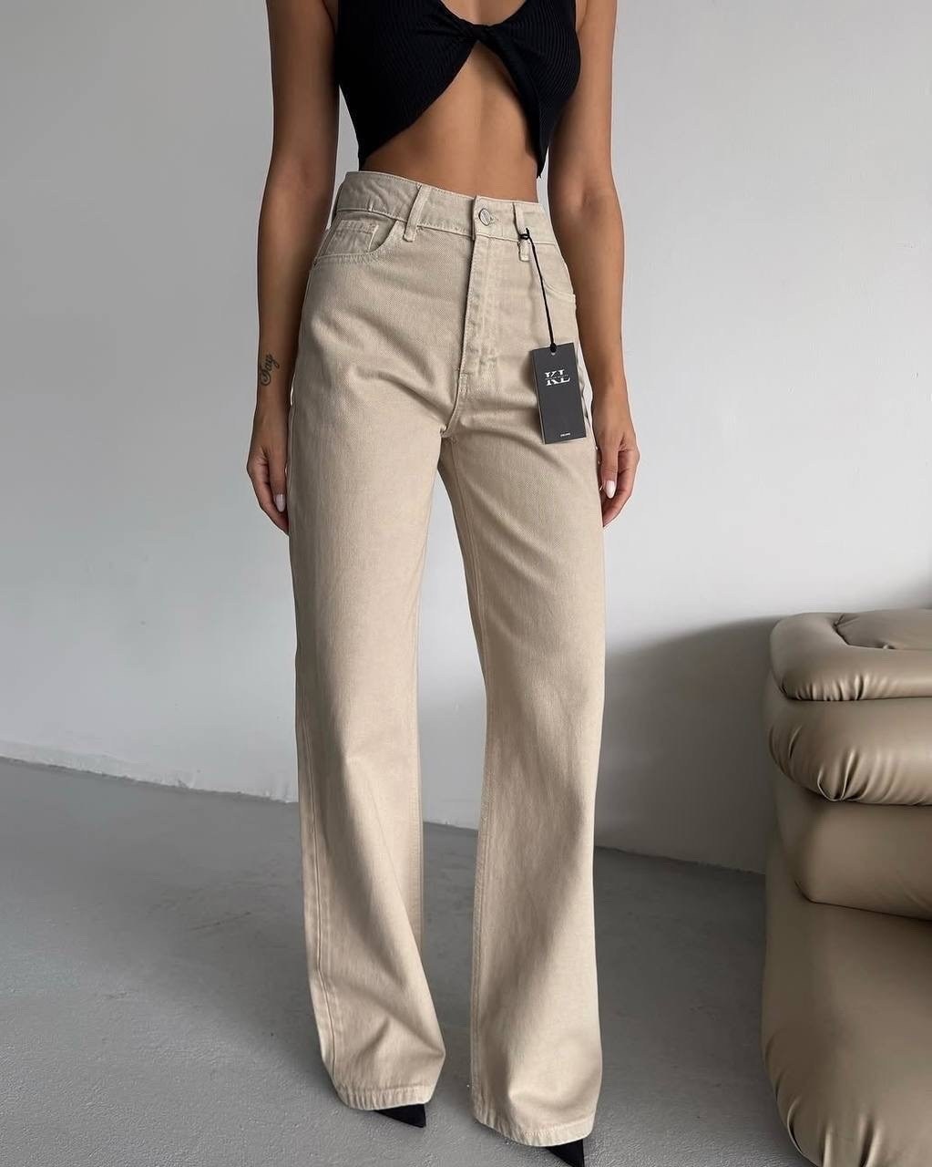 джинсы бежевые,женские джинсы,джинсы широкие,джинсы женские бежевые,джинсы брюки