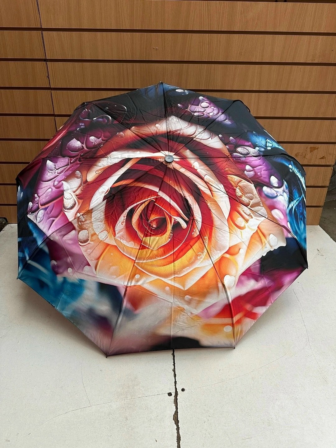 зонт автомат женский,зонт,зонт автомат,зонт с подсолнухами,зонт женский