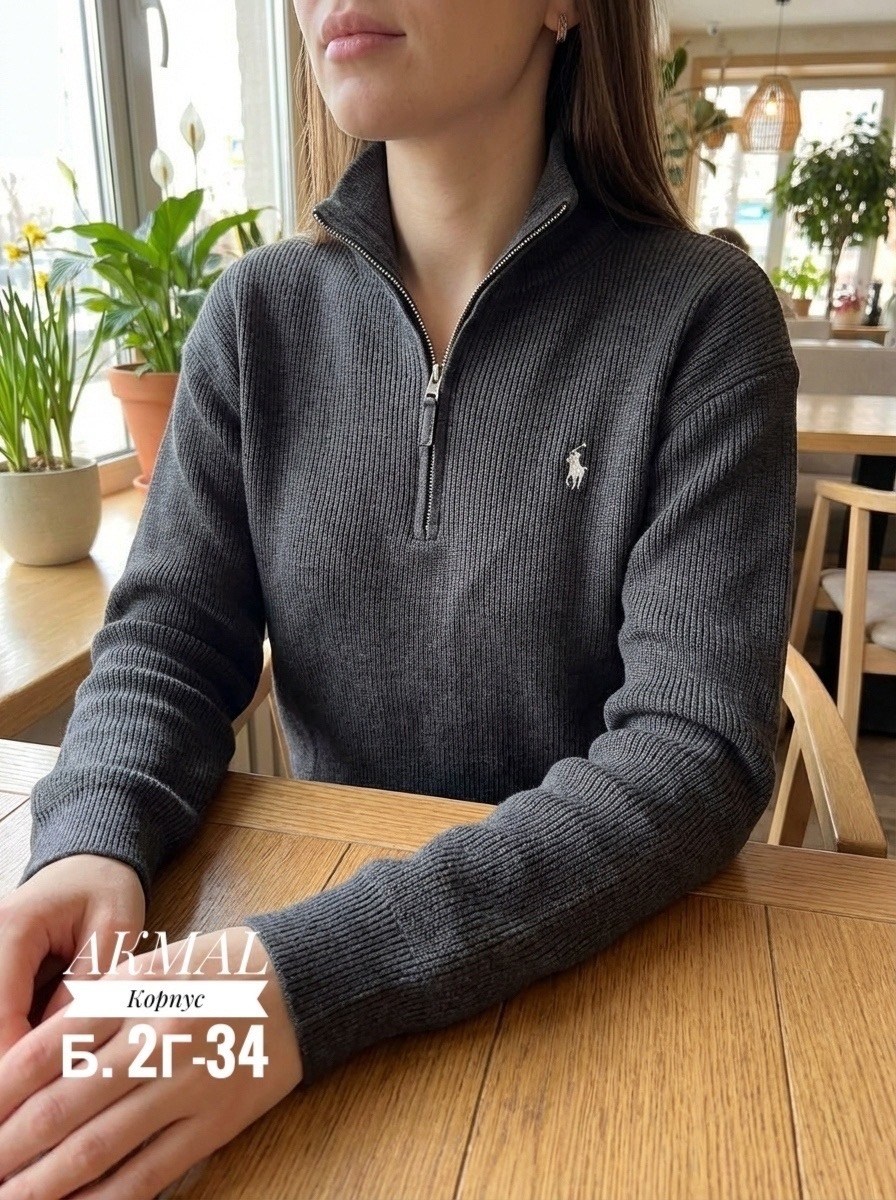 свитер с горлом на молнии оверсайз kk fashion,женская кофта,женский свитер,кофта,свитер