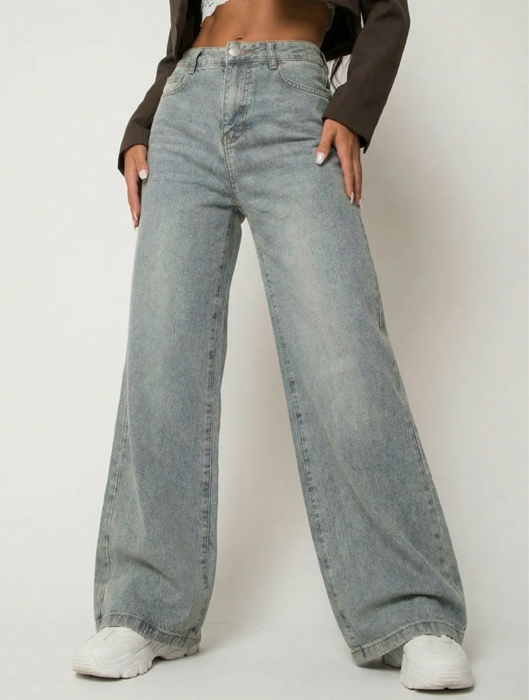 джинсы стильные,широкие джинсы,джинсы модные,джинсы кэжуал,джинсы палаццо