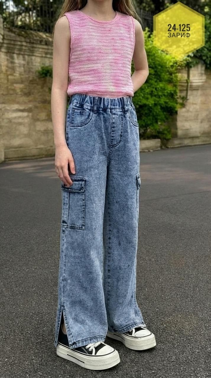 джинсы карго широкие подростковые mili bo_wear,джинсовые брюки,джинсы брюки,джинсы широкие брюки,джинсы широкие