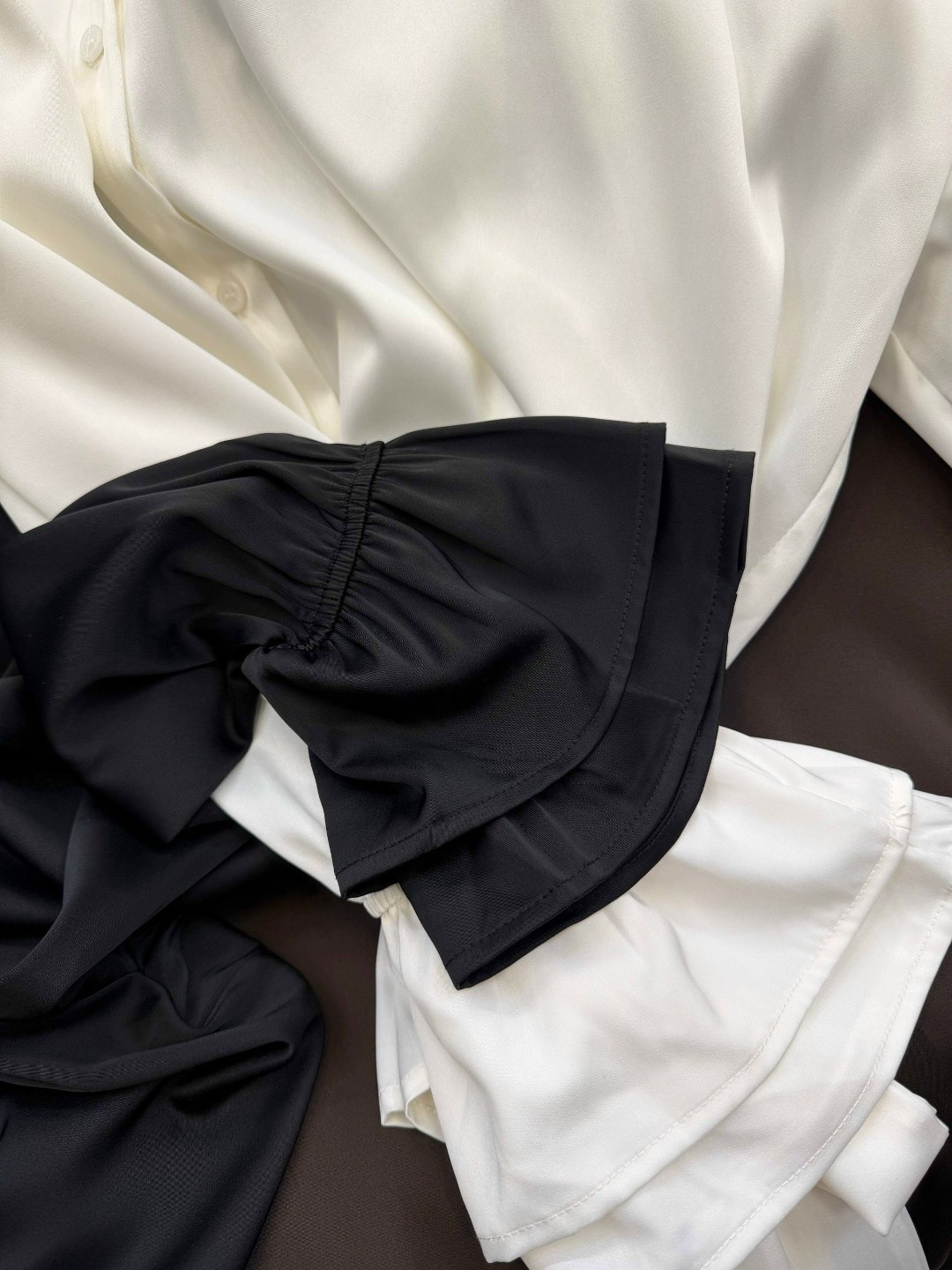 оверсайз блузка,рубашка оверсайз с воланом emberens 303759091,рубашка женская,женская стильная рубашка оверсайз,блуза