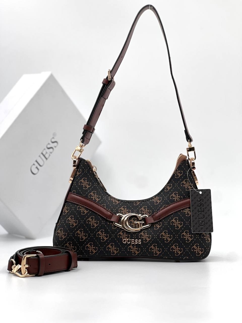 сумка женская guess,сумка guess,guess сумка на плечо,guess сумка на плечо багет,сумка через плечо guess