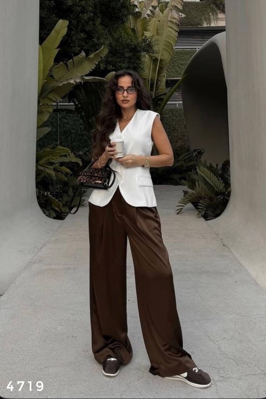 элегантные шелковые брюки женские брюки-палаццо,элегантные шелковые брюки-палаццо,шелковые брюки,атласные брюки,брюки женские атласные