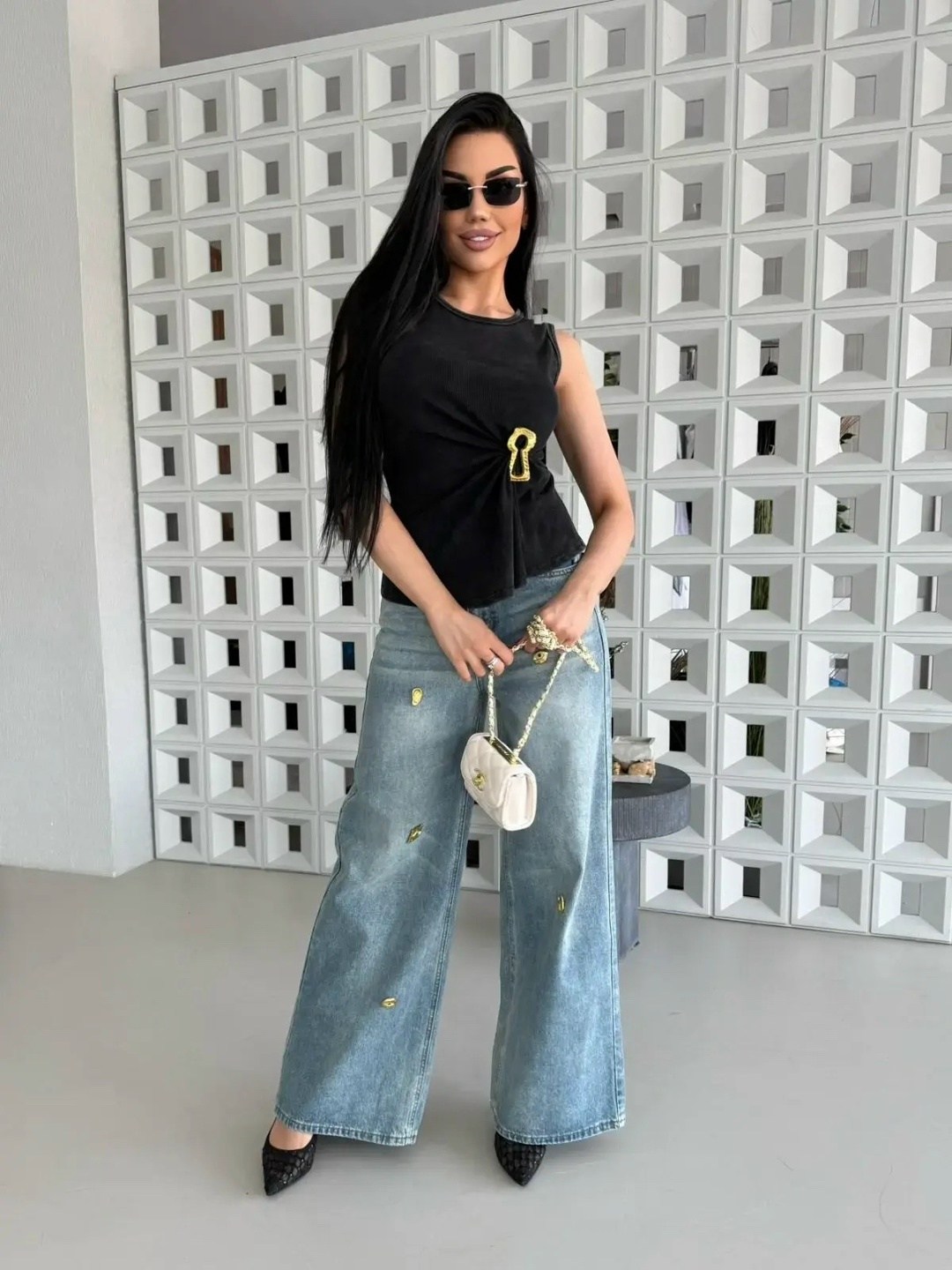 джинсы широкие,женские джинсы,брюки джинсы,джинсы