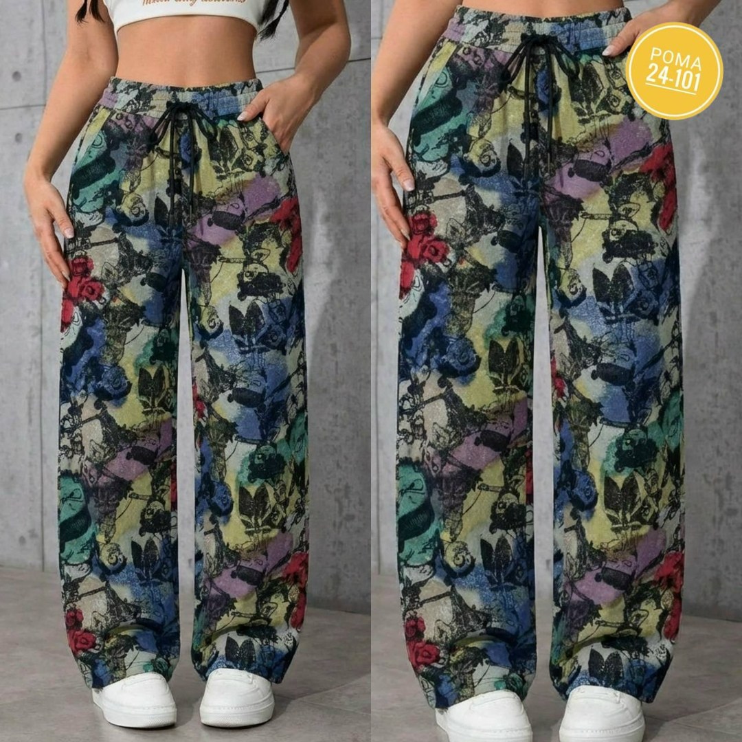штаны модные,свободные брюки,штаны широкие,брюки модные,женские брюки с принтом
