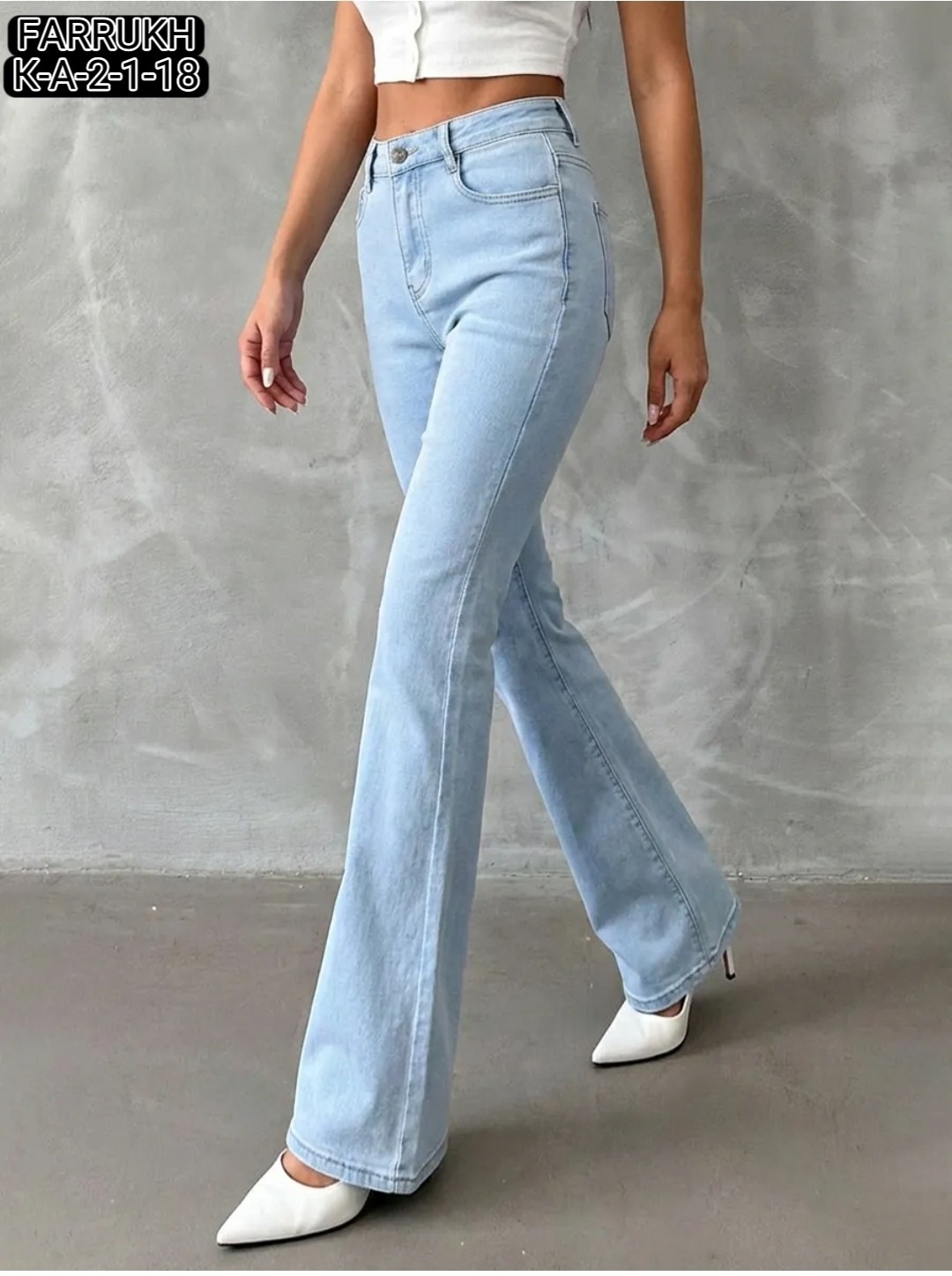 джинсы клеш с высокой посадкой glanada,джинсы клеш женские,женские джинсы,джинсы клёш,джинсы женские прямые