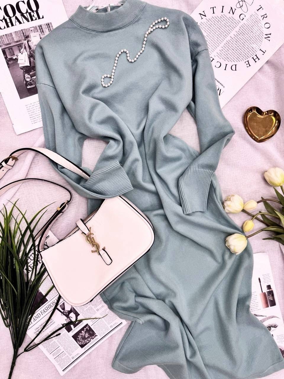 трикотажное платье,вязаное платье,платье женская,костюм с платьем,платье